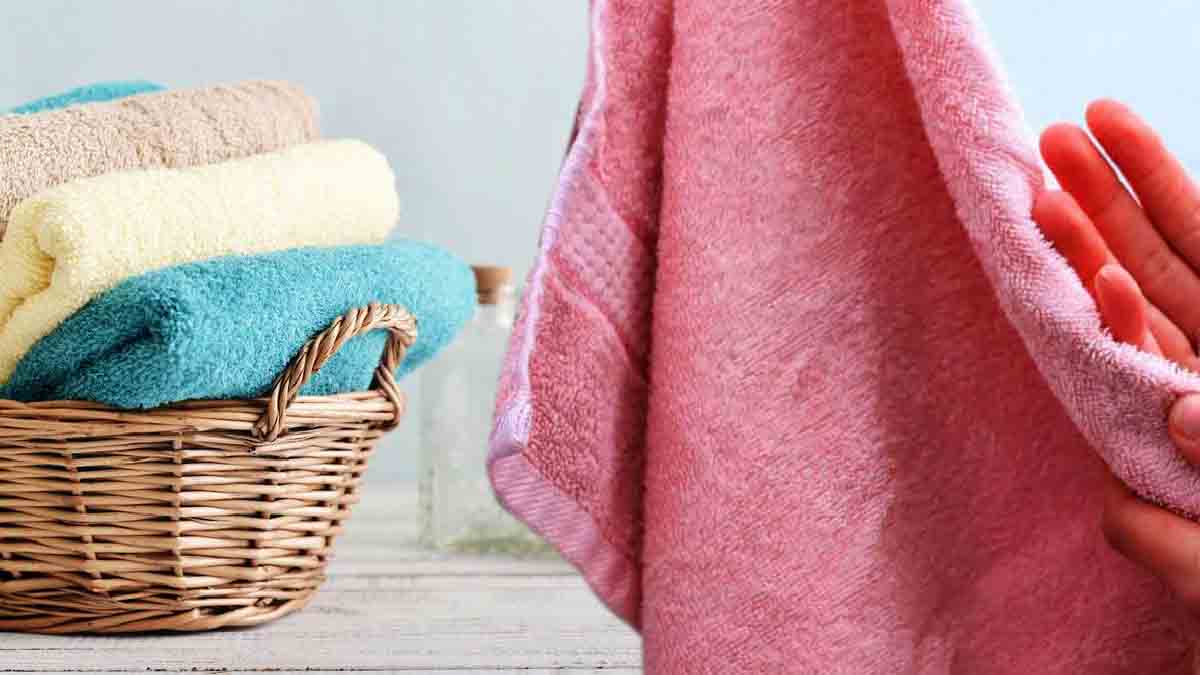 Teste este método engenhoso para ter toalhas absorventes e macias