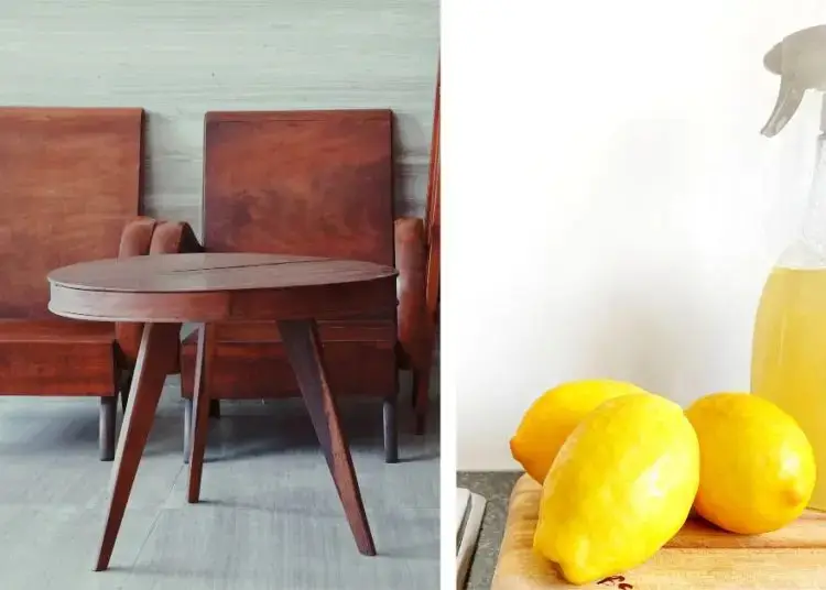 Vinagre, azeite e limão: ingredientes para limpar móveis de madeira