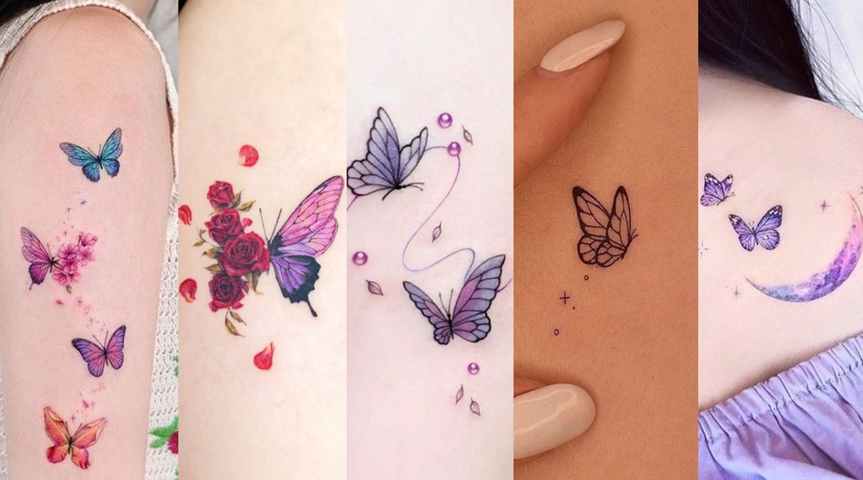 tatuagem-de-mini-borboletas-na-mao