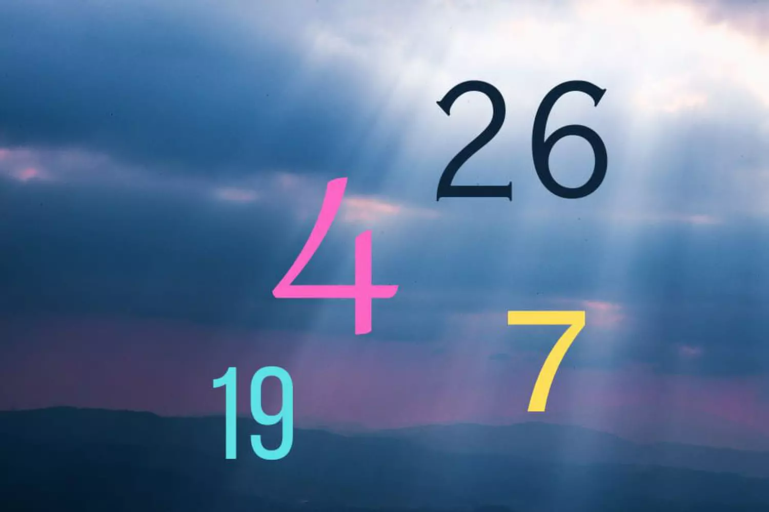 Conselho expresso de numerologia: 4, 7, 19 ou 26, um desses números o ajudará a tomar a decisão certa