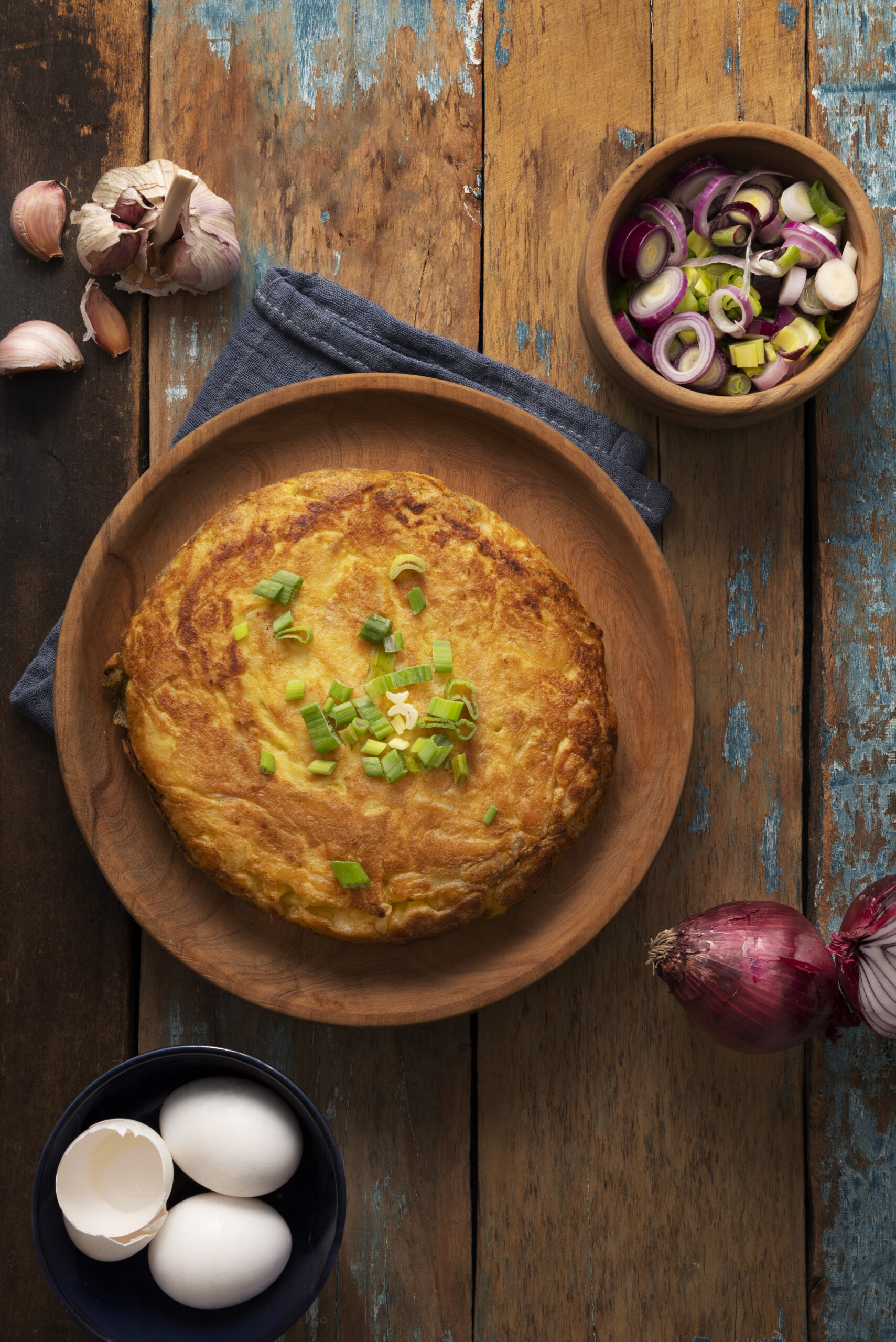 Saborosa omelete, uma receita muito simples e fácil