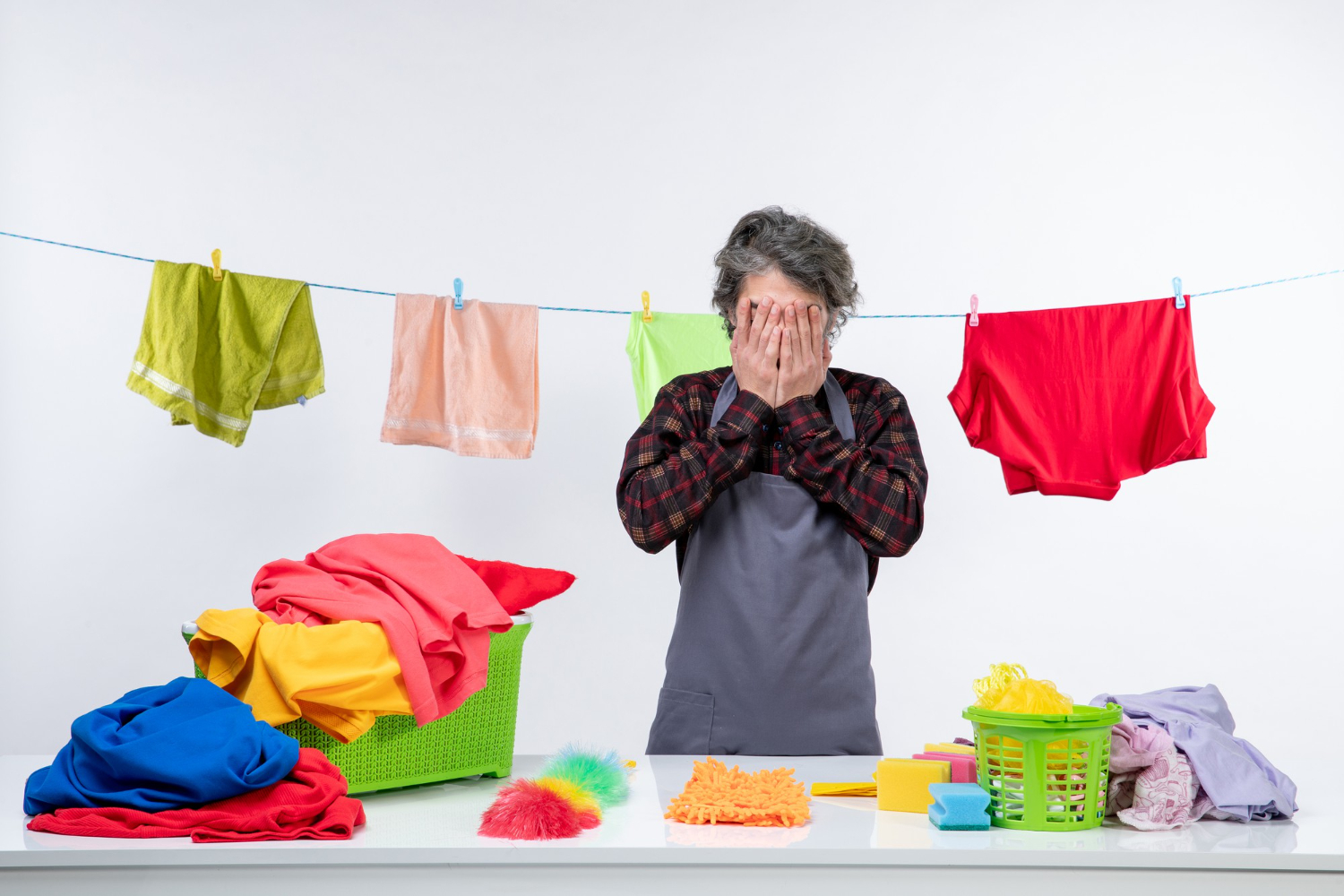 Como tirar cheiro de mofo de roupas lavadas?
