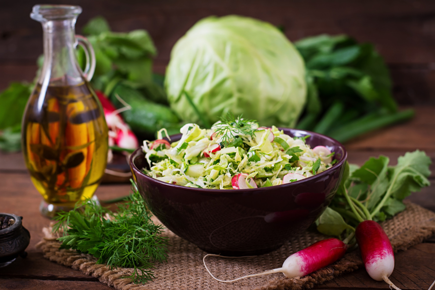 Receita deliciosa: salada de repolho uma receita simples e irresistível