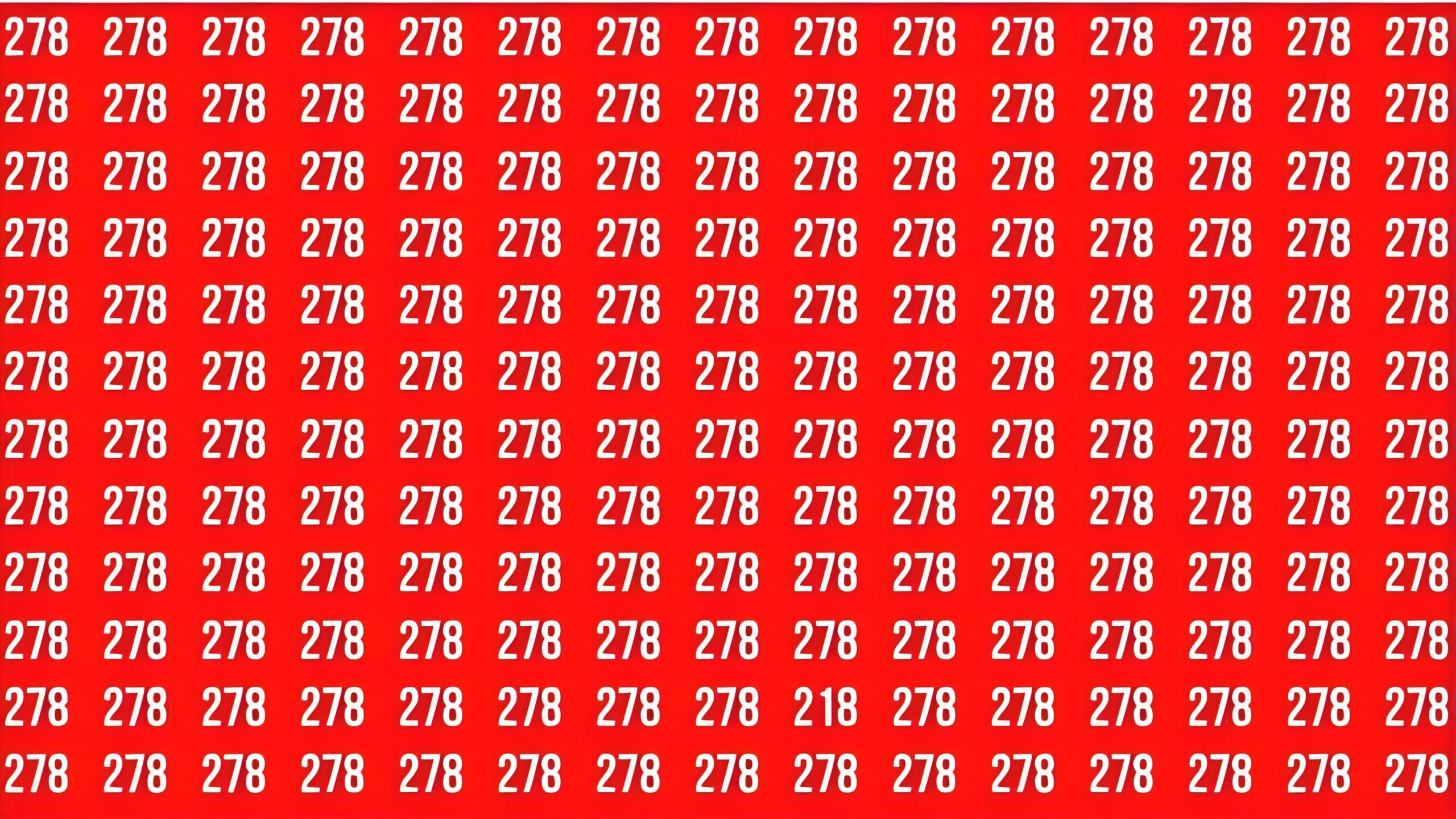 Desafio rápido: Consegue encontrar o número escondido em 15 segundos?