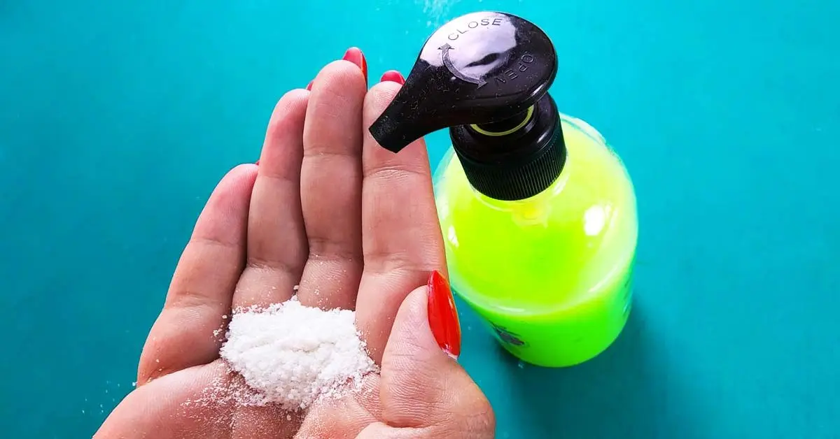 Receita de esfoliante para as mãos com bicarbonato de sódio e sabonete líquido