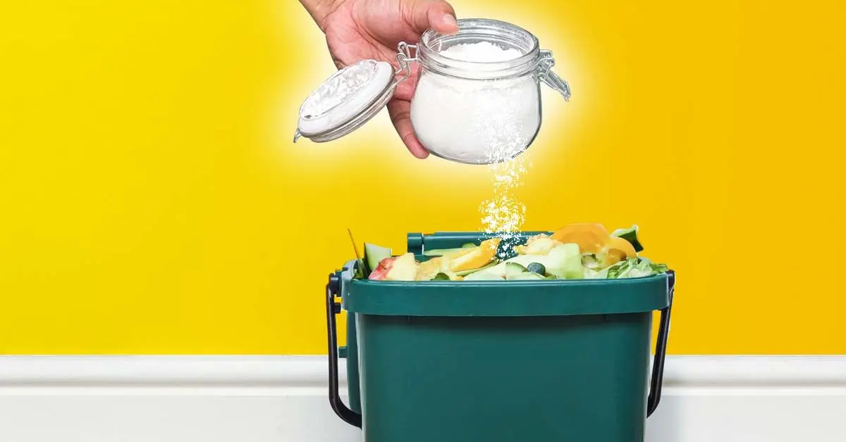 Como tirar maus odores da lata de lixo com bicarbonato de sódio?