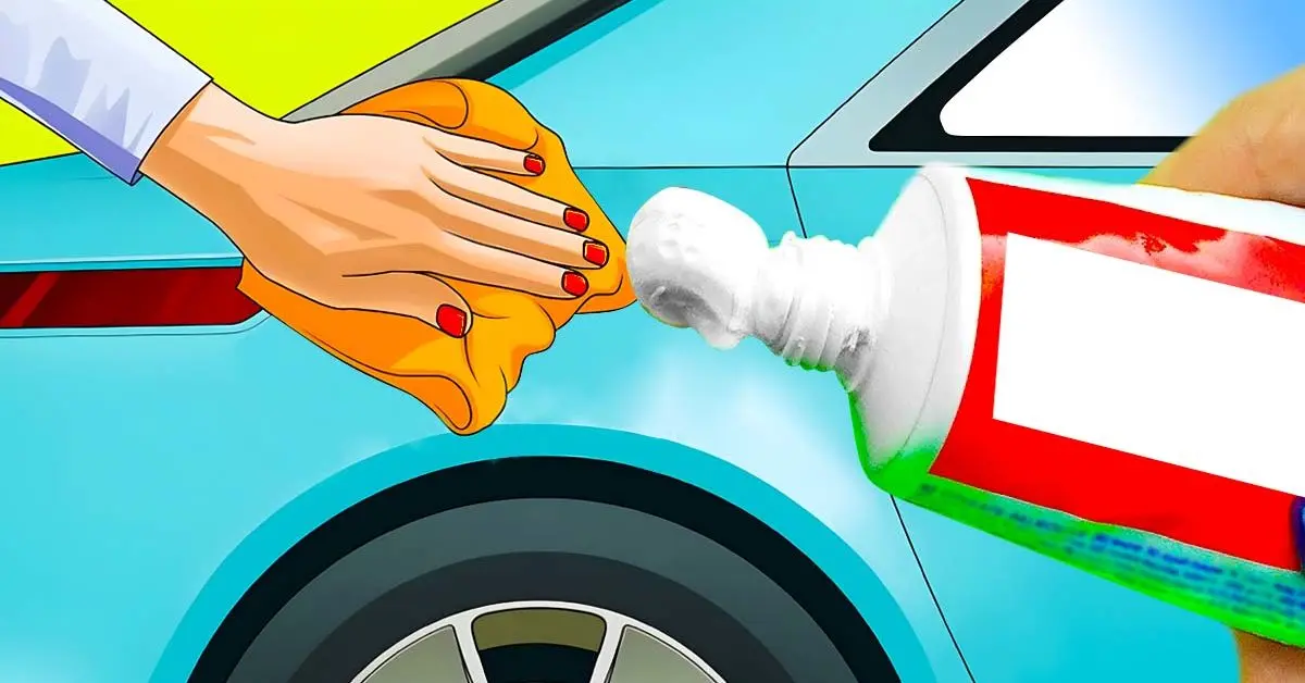 Como eliminar arranhões do carro com bicarbonato de sódio e pasta de dente