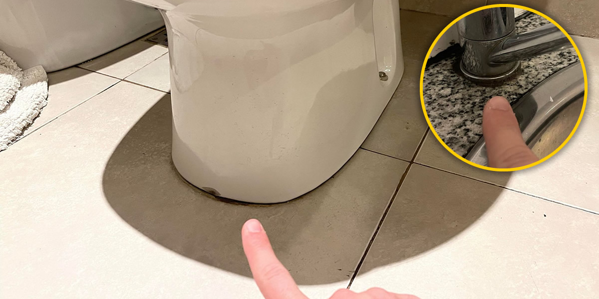Saiba como remover o círculo preto da base do vaso sanitário