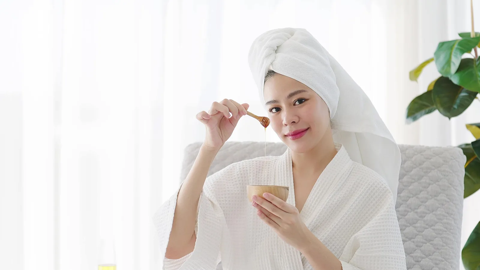 Máscara de mel e arroz: o segredo coreano para uma pele radiante