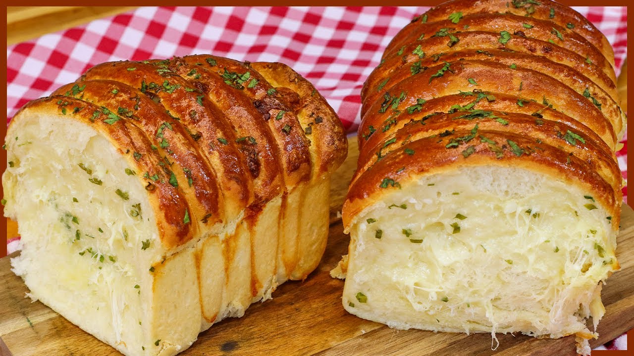 Pão de alho com queijo mussarela: uma explosão de sabor inesquecível