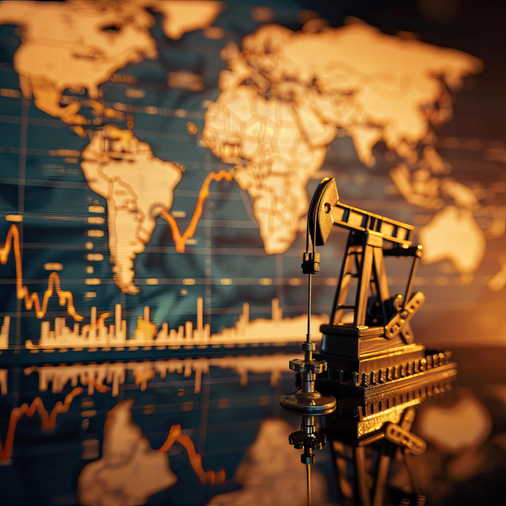 Impacto das decisões globais no mercado de petróleo