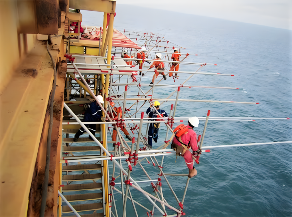 Como iniciar sua carreira offshore: taifeiro ou montador de andaimes