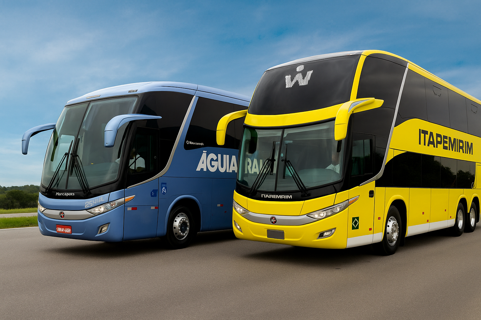 Águia Branca surpreende e coloca 40 ônibus novos para assumir linhas da Itapemirim