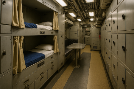 A vida dentro de um Submarino Americano é MUITO pior do que você Imagina A vida dentro de um Submarino Americano é MUITO pior do que você Imagina