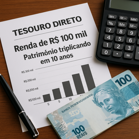 Tesouro Direto explode em rentabilidade e mostra como R$ 100 mil podem virar R$ 369 mil Tesouro Direto explode em rentabilidade e mostra como R$ 100 mil podem virar R$ 369 mil