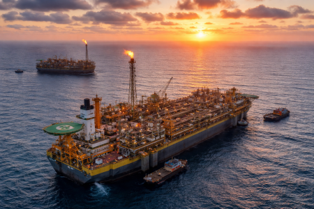 Petrobras acelera produção em Búzios e bate recorde operacional com plataforma P-78 no pré-sal