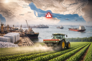 Crise no Estreito de Ormuz pode disparar preço dos alimentos e afetar o agro global