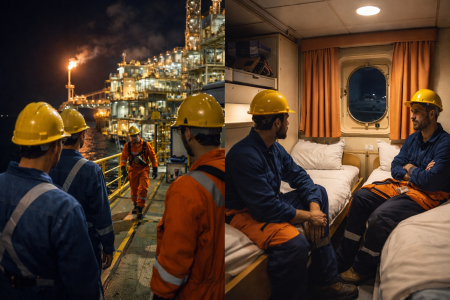 O que ninguém te conta sobre trabalhar embarcado: a verdade por trás dos altos salários no offshore