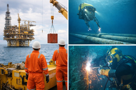 7 profissões offshore que estão em alta no Brasil e podem pagar até R$ 20 mil por mês