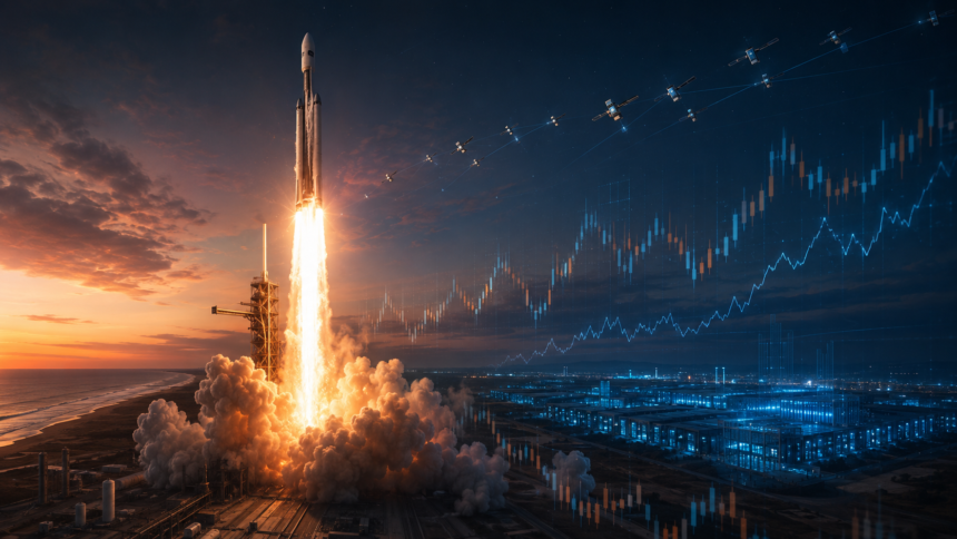 SpaceX por 20 anos? Gestor aposta na SPCX, mas prejuízos e IA exigem cautela